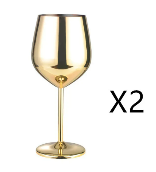 Sleek Stainless Wine Tumbler