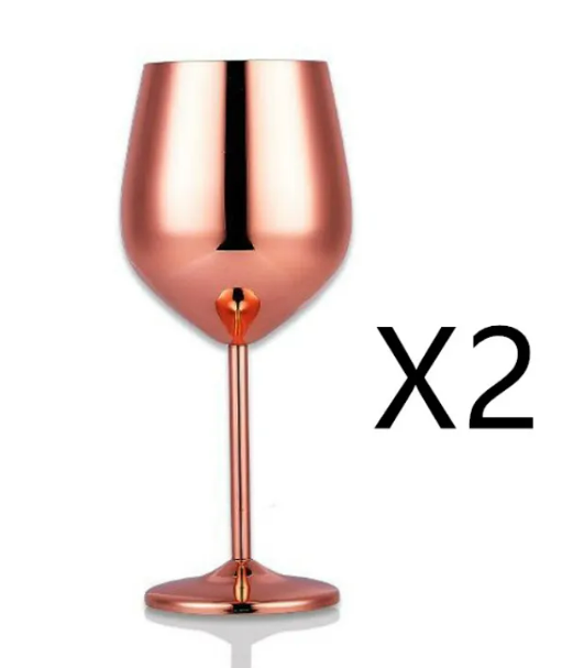 Sleek Stainless Wine Tumbler