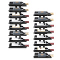 VintEdge 8-Tier Metal Wall Wine Rack