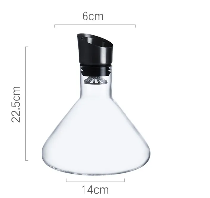 Iceberg Crystal Red Wine Decanter