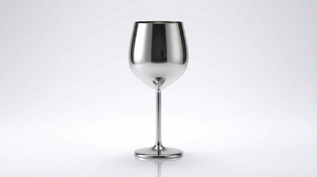 Sleek Stainless Wine Tumbler